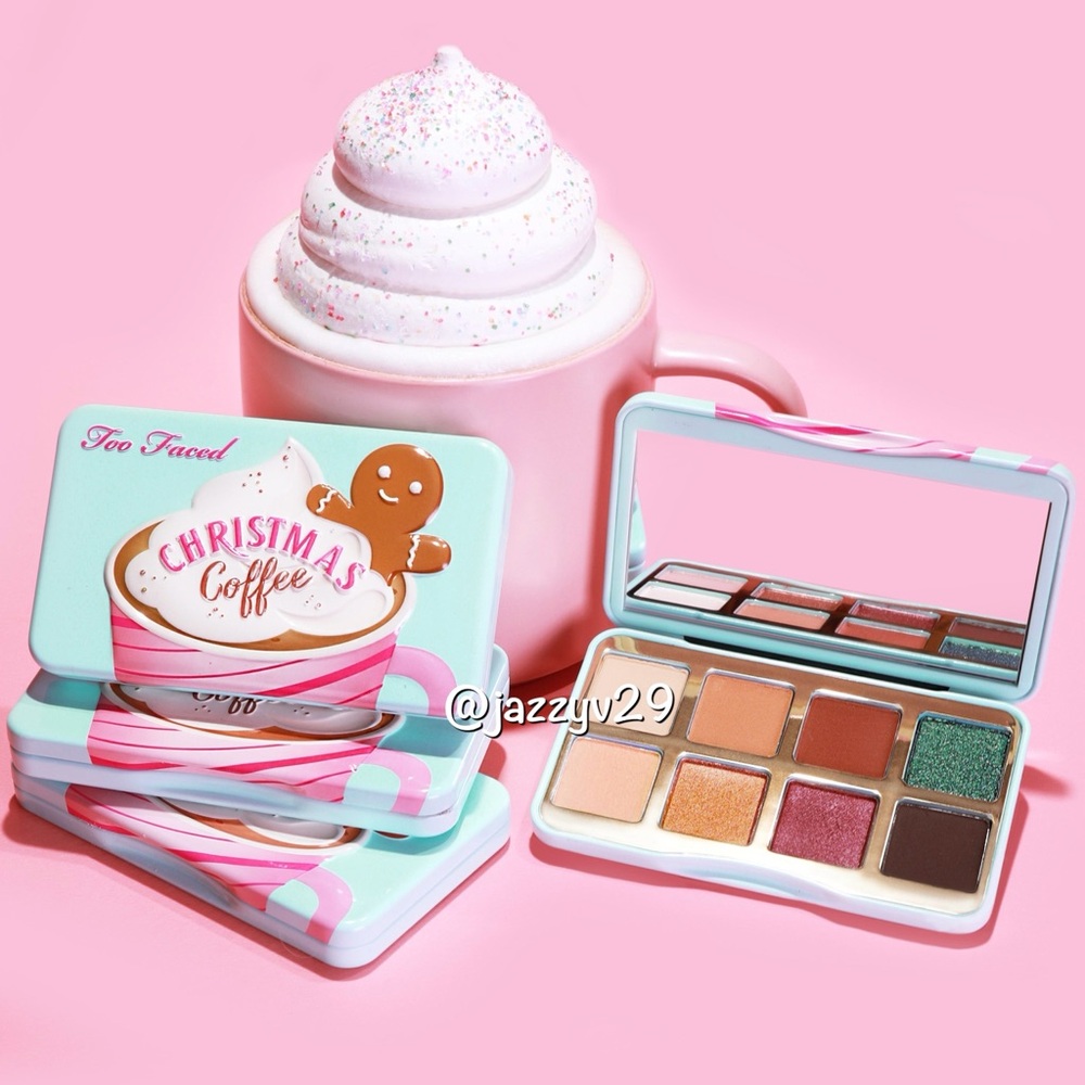🎄Too Faced Christmas Coffee Mini Eye Shadow Palette🎄